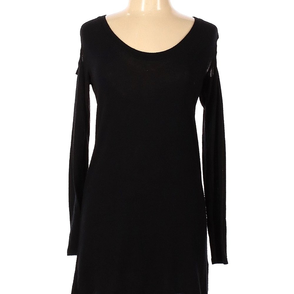 Nation Ltd. By Jen Manchaca Cold Shoulder knit mini Dress Tunic Sweater XS